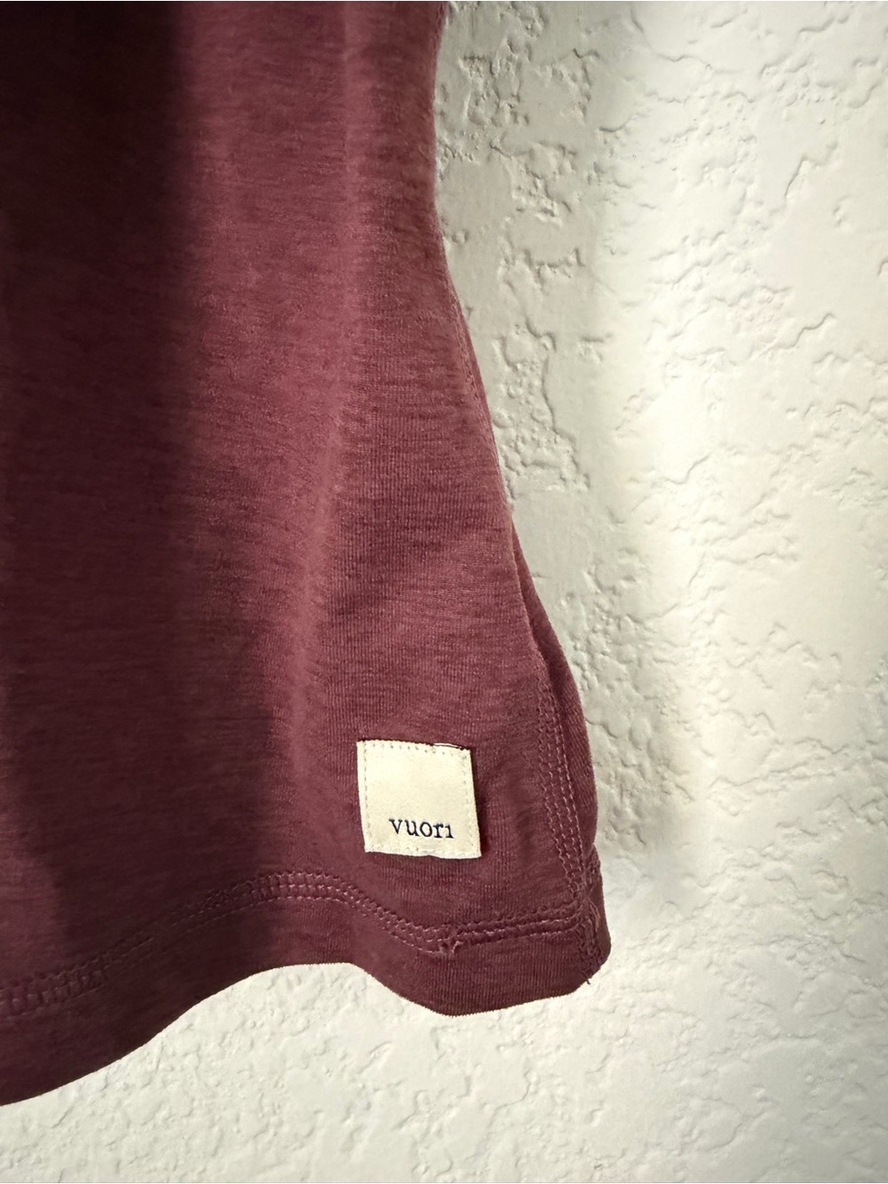 VUORI Lux Performance Tank In Brick Heather Large - Picture 4 of 7